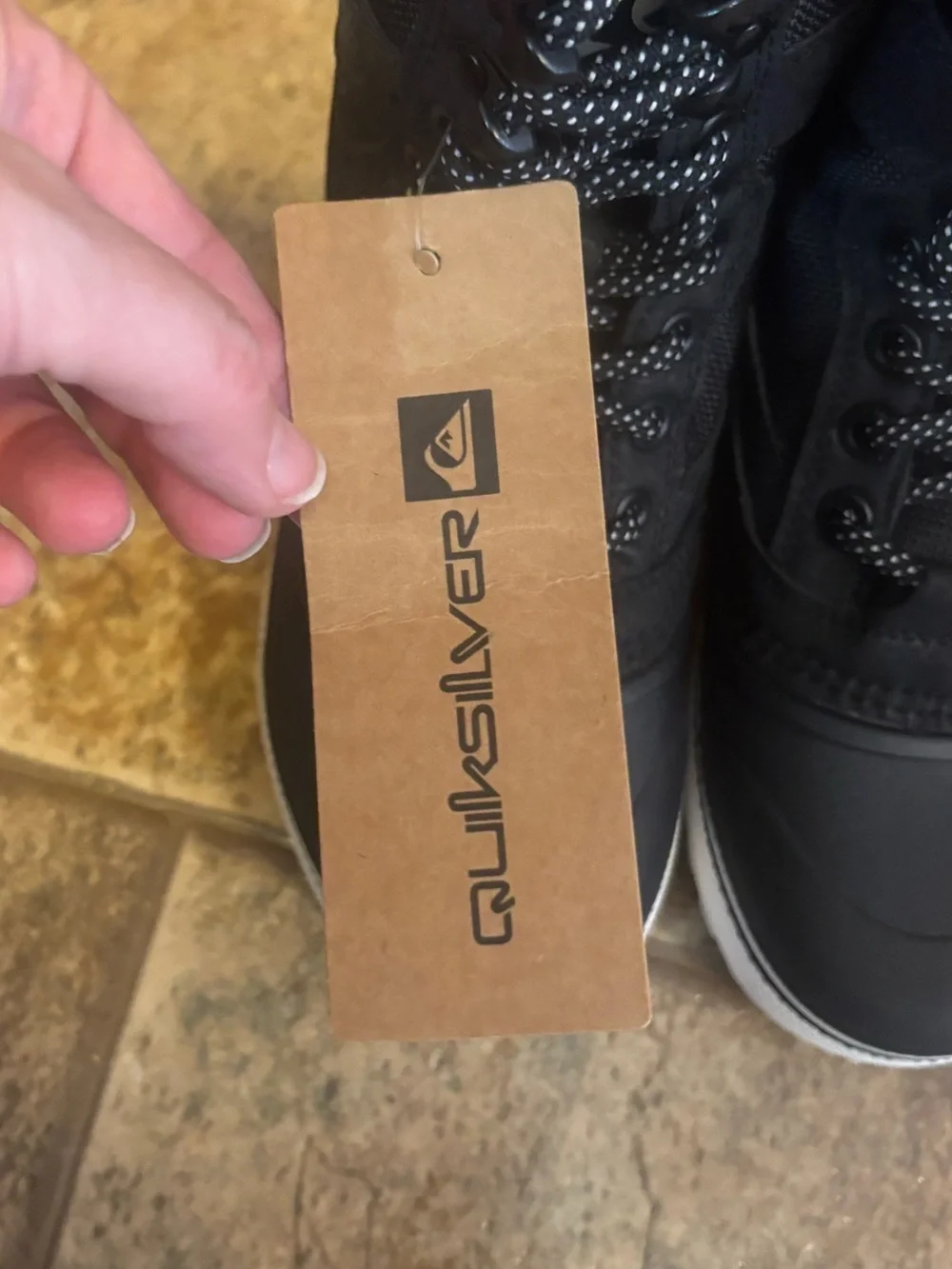 NWT Quiksilver kids Sub Zero Hi Insulated Snow Boots sz 13